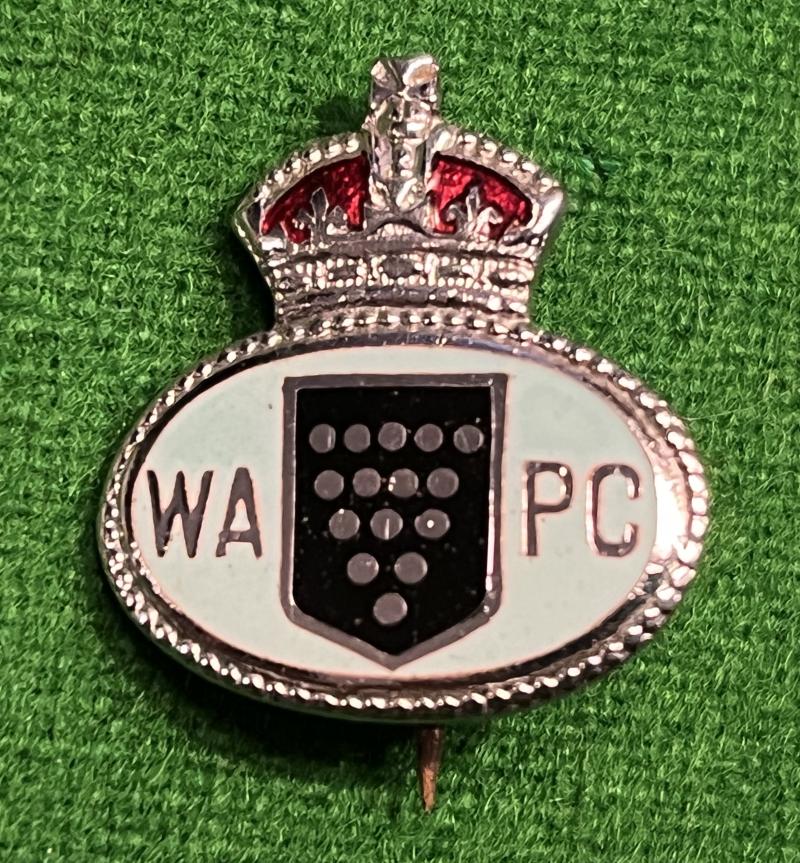 Cornwall W.A.P.C. Lapel Badge.