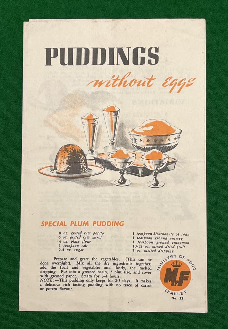 Puddings without Eggs.