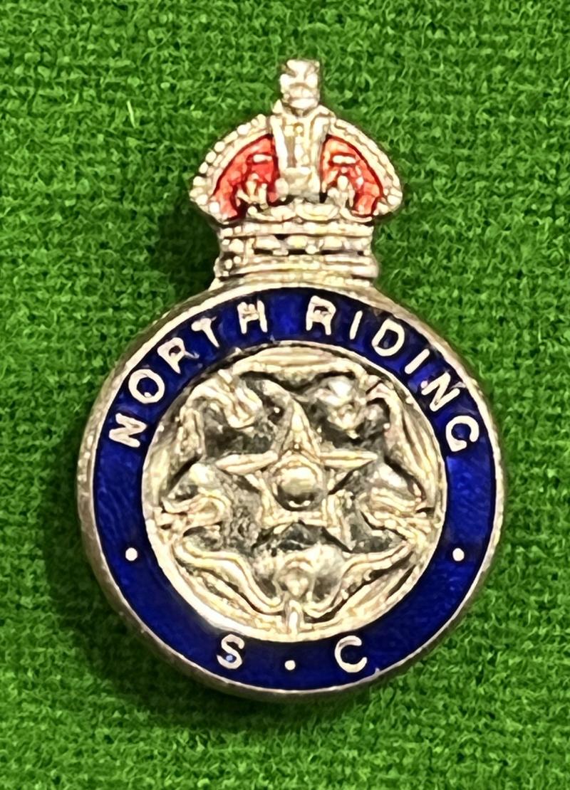 North Riding Special Constable's lapel badge.