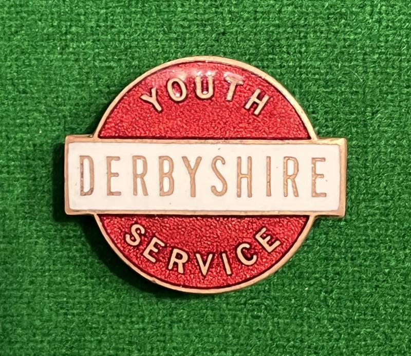 Derbyshire Youth Service lapel badge.