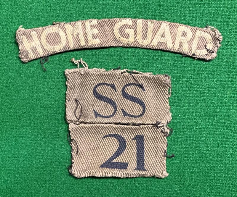 21st South Staffordshire ( Wolverhampton ) )Home Guard Battalion Titles.