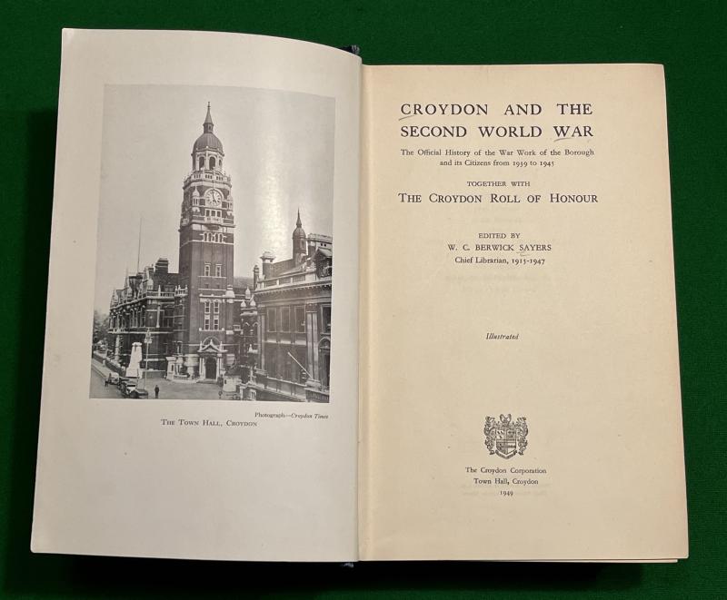 Croydon and the Second World War.