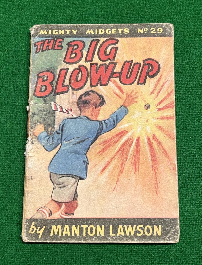 Children's miniature book ' The Big Blow-Up '.
