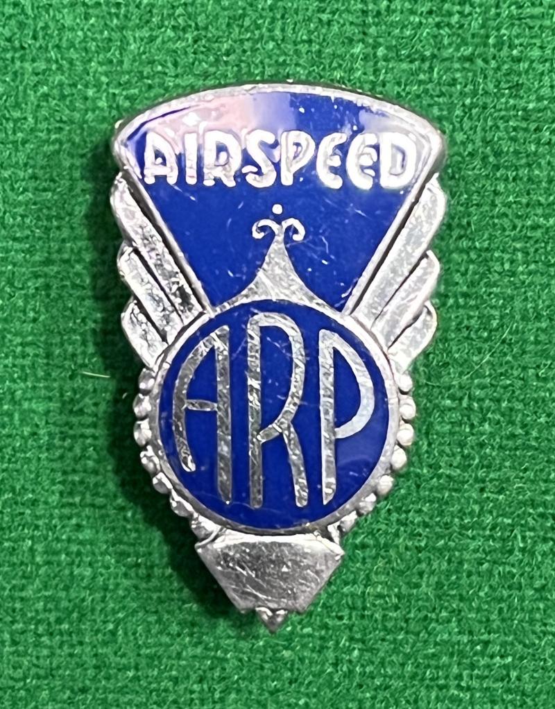 Airspeed ARP Lapel badge.