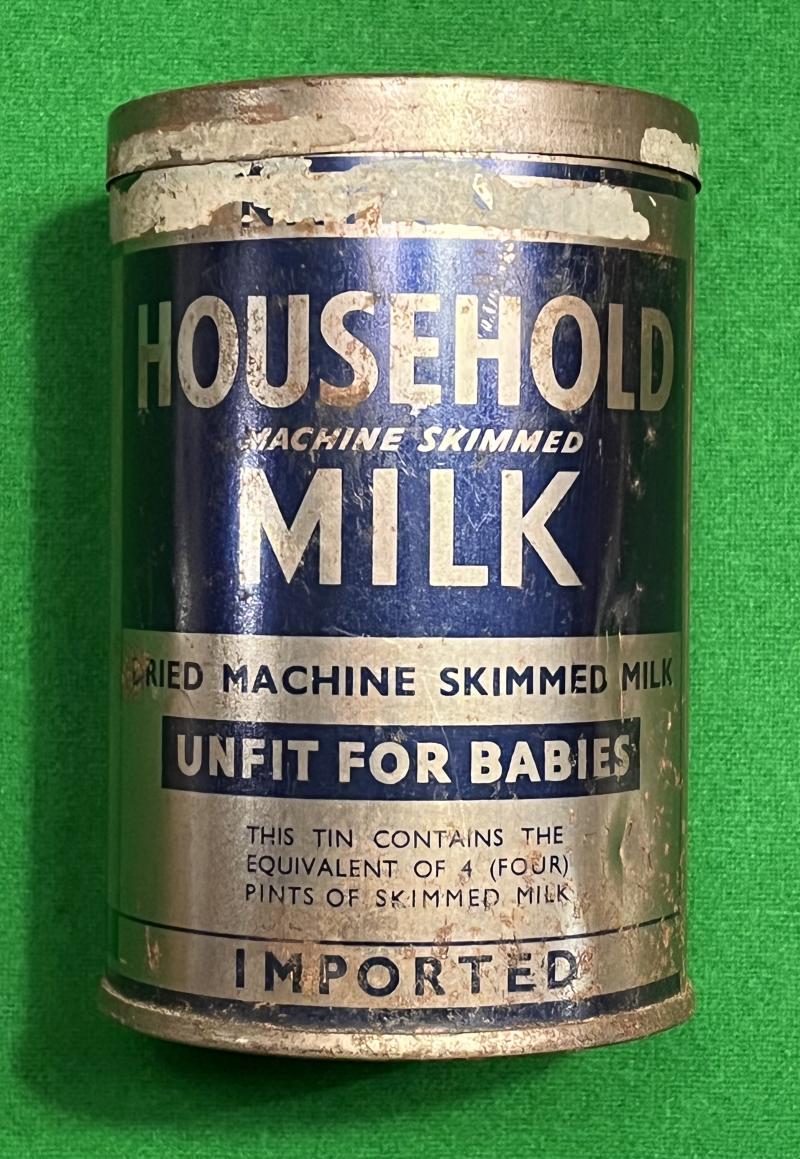 Wartime National Household Milk.