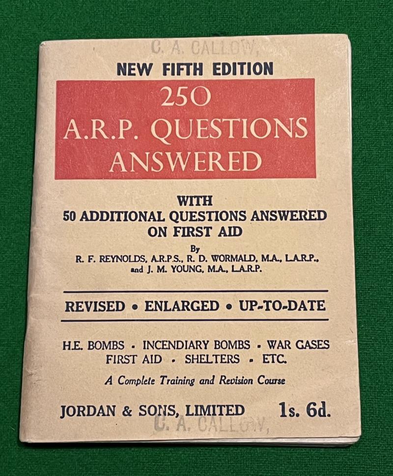 250 ARP Questions Answered.