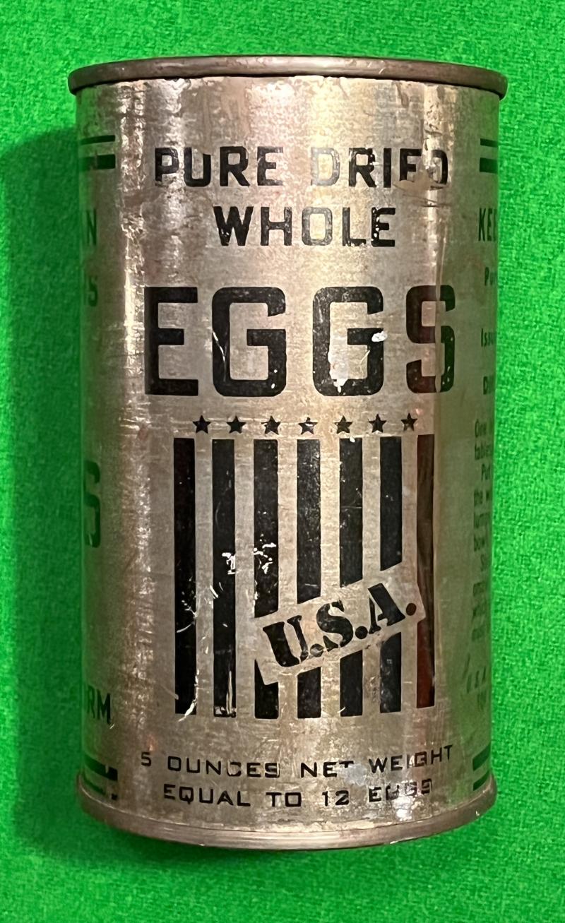 M.O.F. Dried Egg Tin.