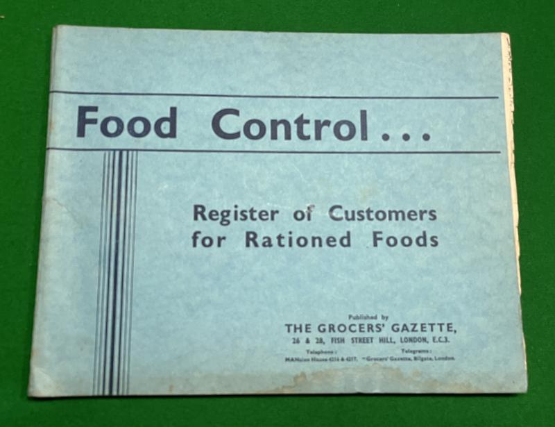 Food Control Register.