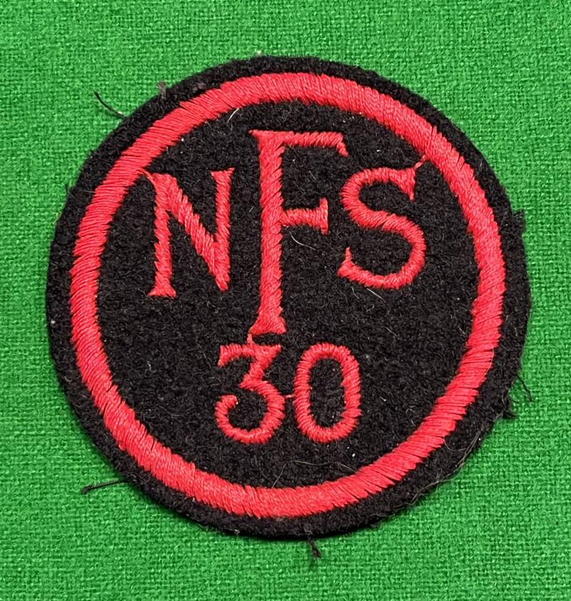 NFS 30 breast badge.