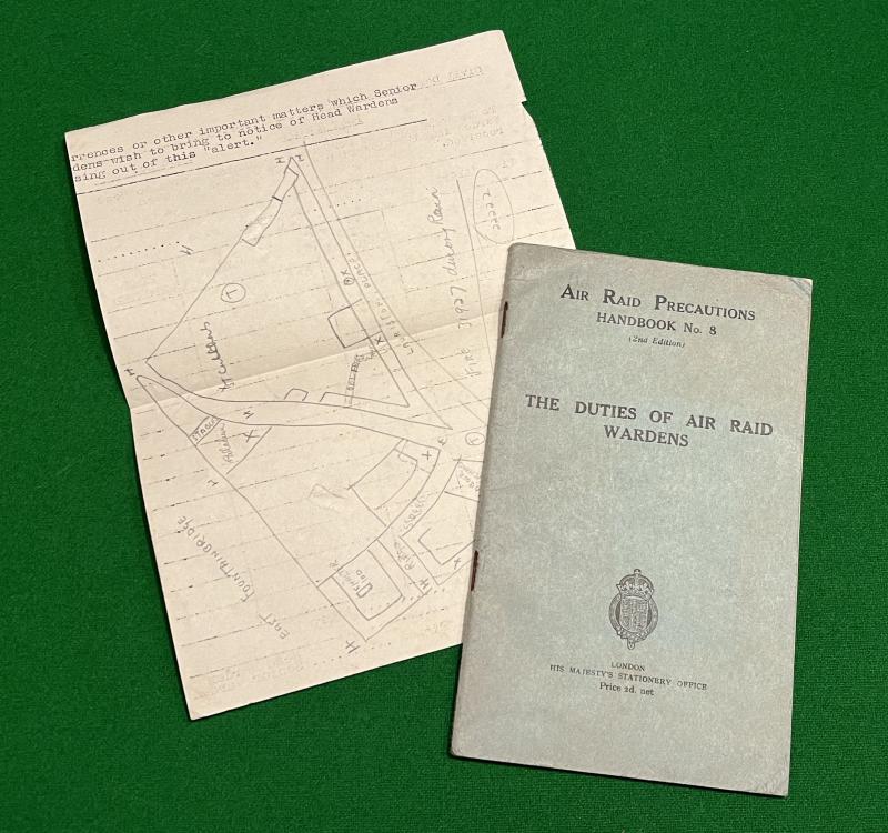 ARP Handbook No.8 Duties of Air Raid Wardens-Edinburgh