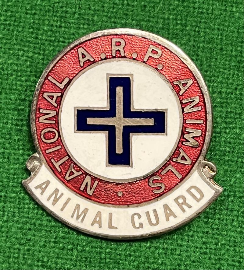 National ARP for Animals lapel badge.