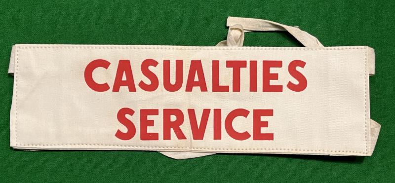 Casualties Service armband.