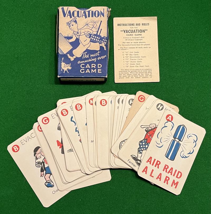 ' Vacuation ' Card Game.