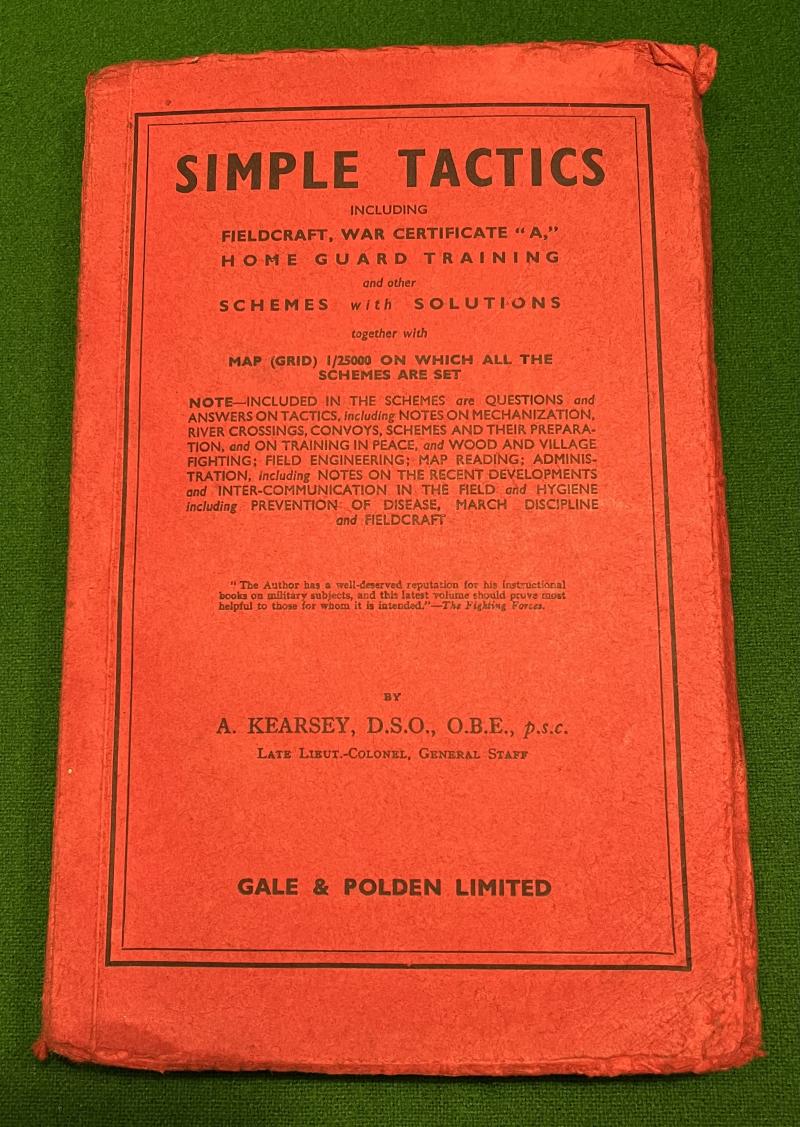 Home Guard training - Simple Tactics.