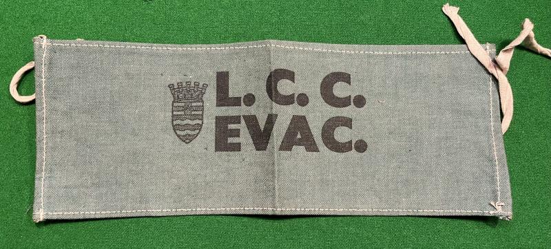 L.C.C. Evacuation Armband.