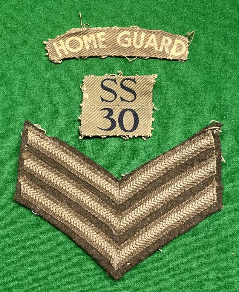 30th (Smethwick) Battalion, Staffordshire HG ' Sleeve '.