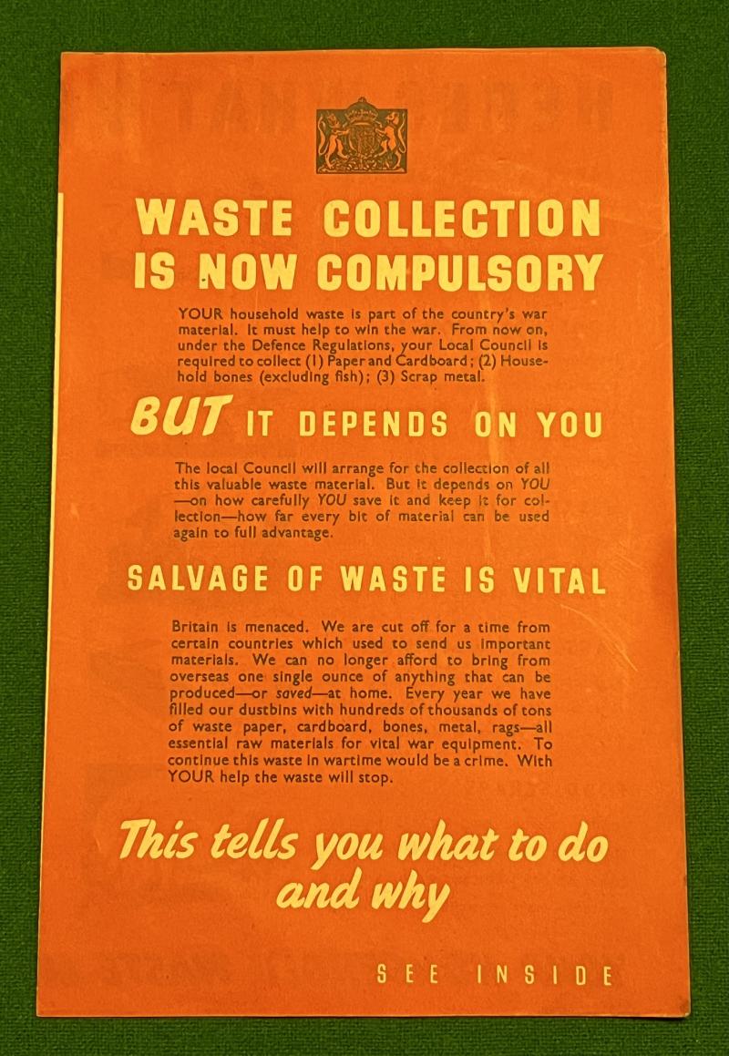 Salvage Leaflet.