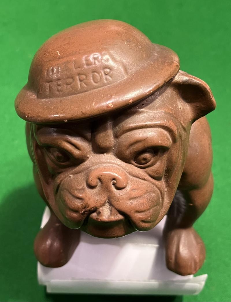 Hitlers Terror , Churchillian Bulldog figure.