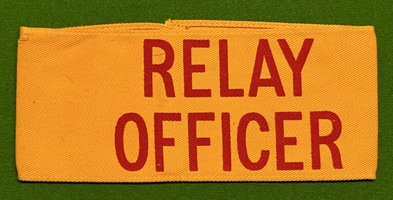 NFS Relay Officer Armband.