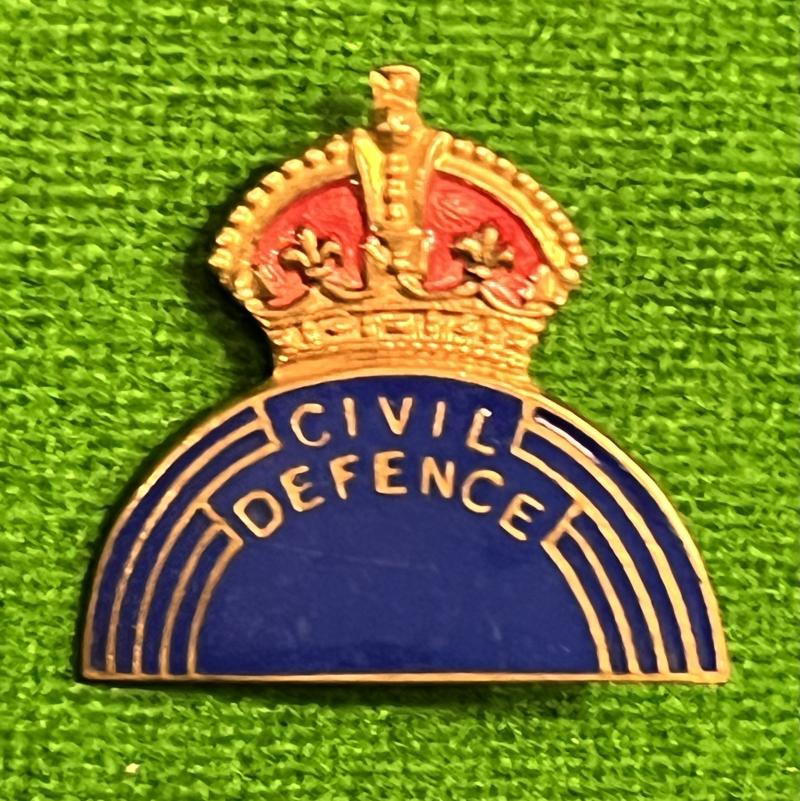 Civil Defence lapel badge.