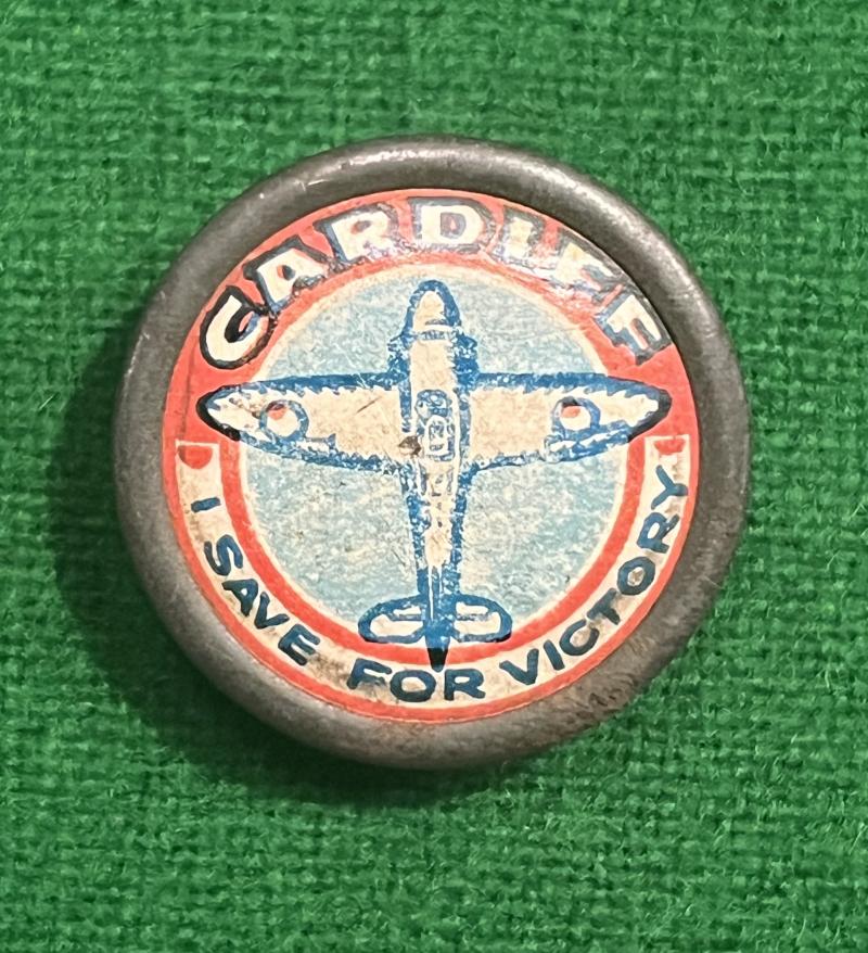 Cardiff Spitfire Fund badge.