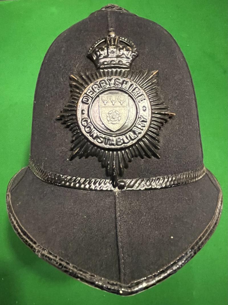 Wartime Police Helmet - Derbyshire.