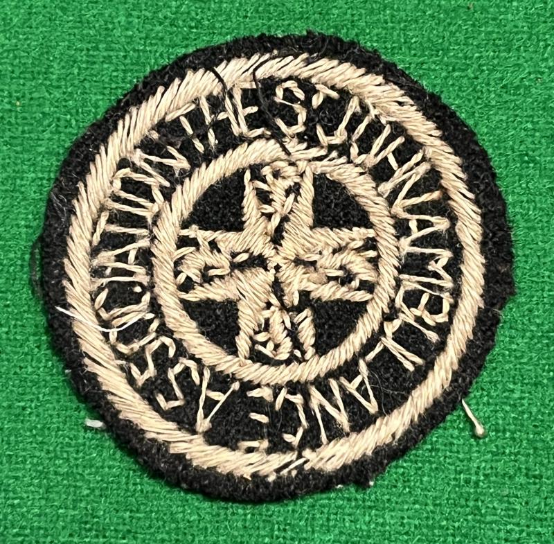 St.John Ambulance Association Qualification Badge.