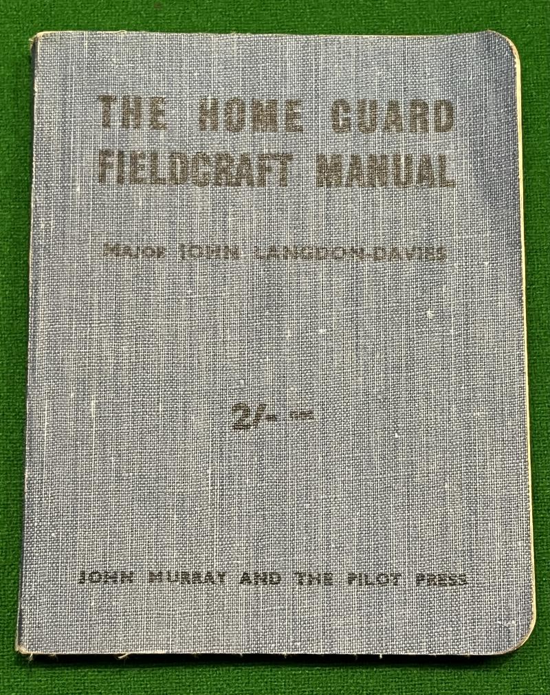 Home Guard Fieldcraft Manual.