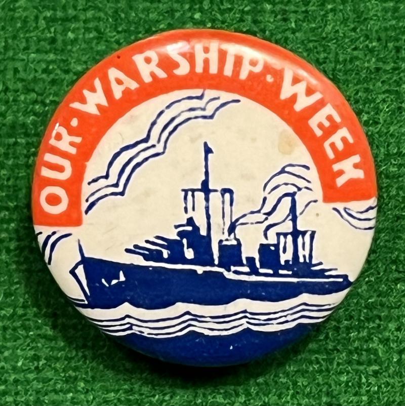 Warship Week Badge.