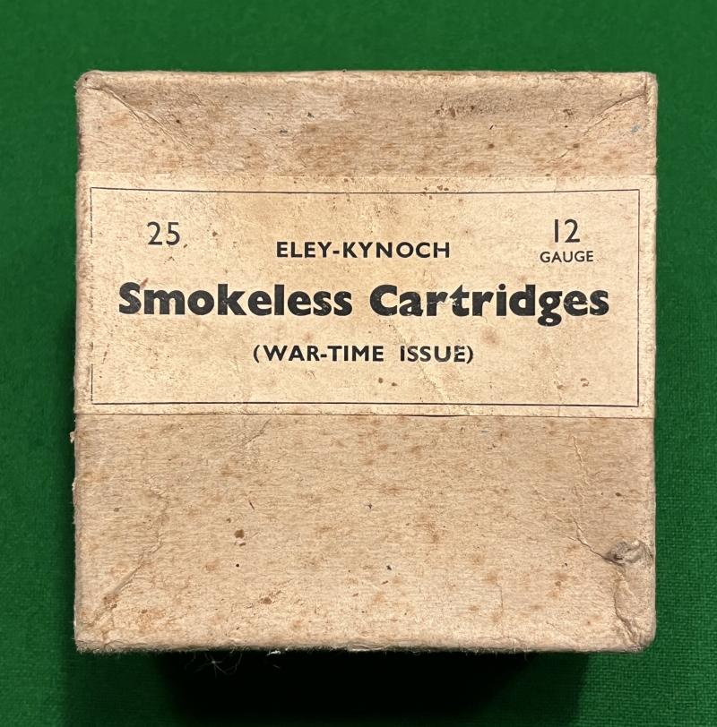 Wartime Shotgun Cartridge Carton.