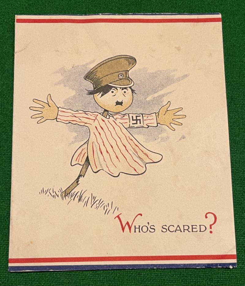 Hitler Scarecrow Card.