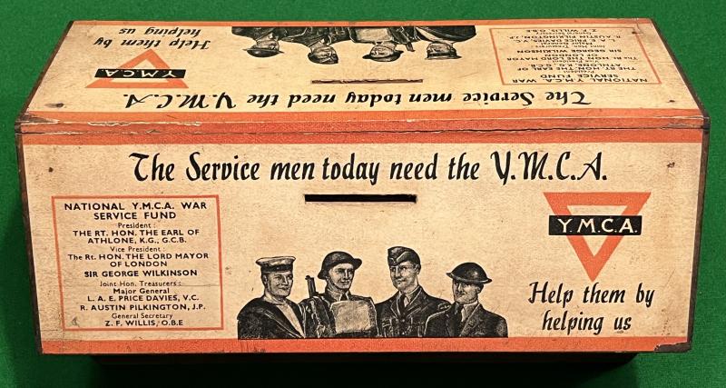 Wartime Y.M.C.A. Collecting Box.