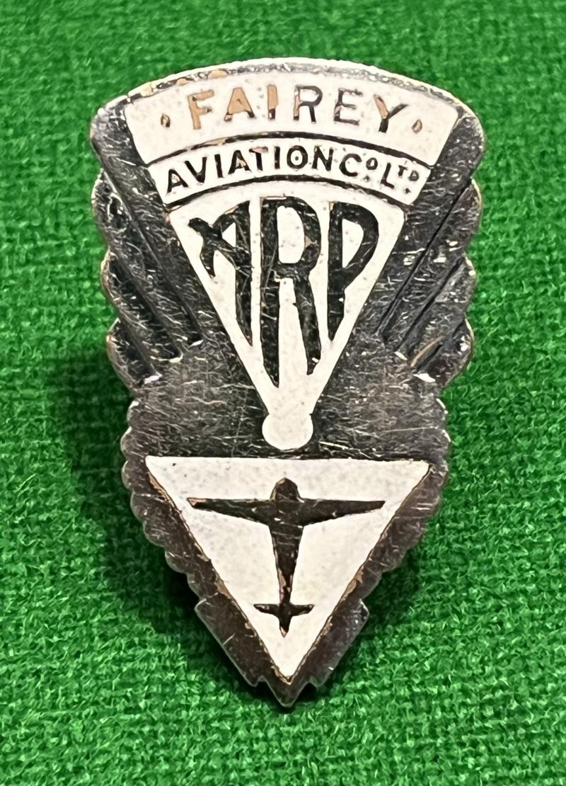 Fairey Aviation ARP lapel badge.