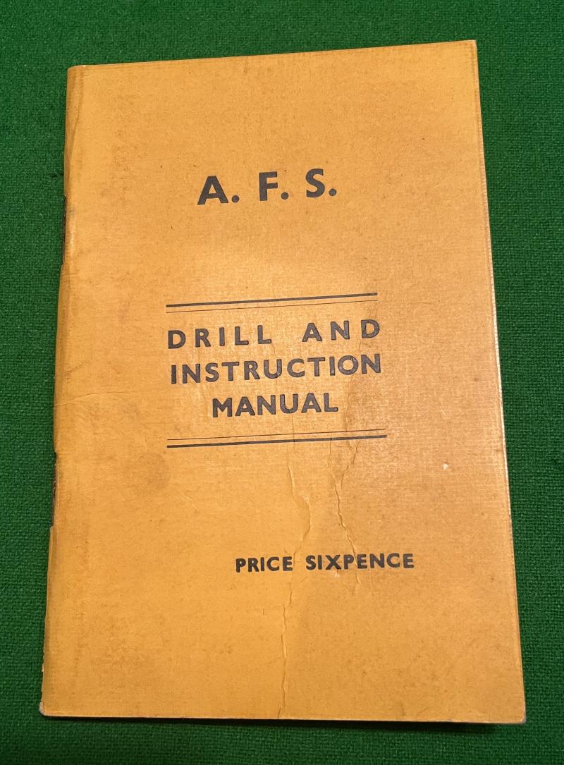 A.F.S.Drill & Instruction Manual.