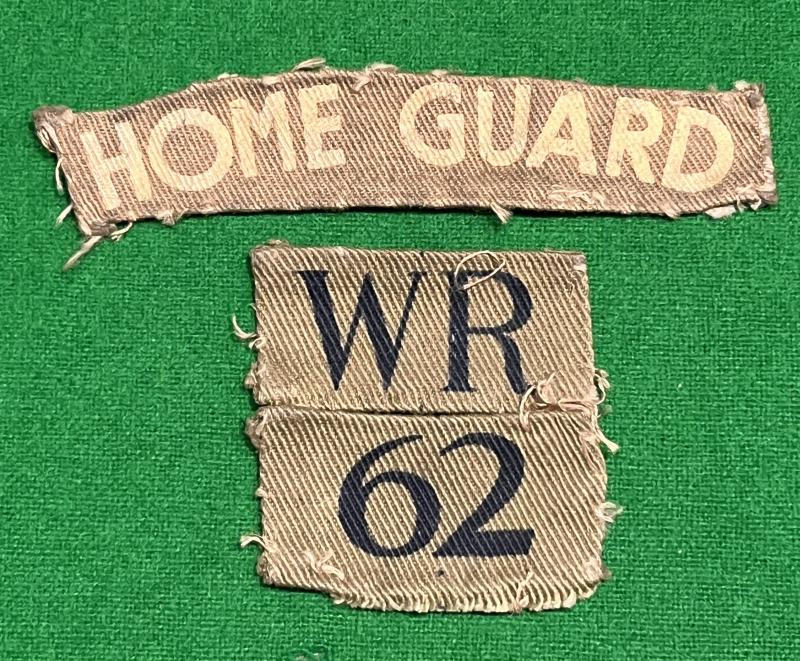 62nd West Riding ( Rotherham ) Home Guard Battalion Titles.