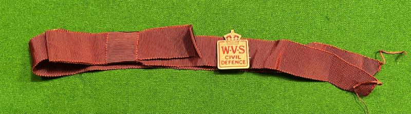 WVS Hat ribbon and Badge.