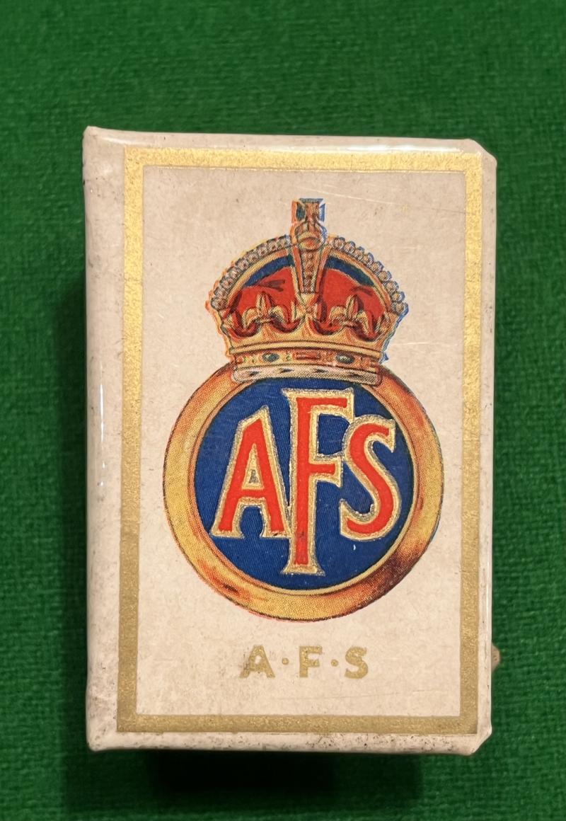 A.F.S. Matchbox cover.