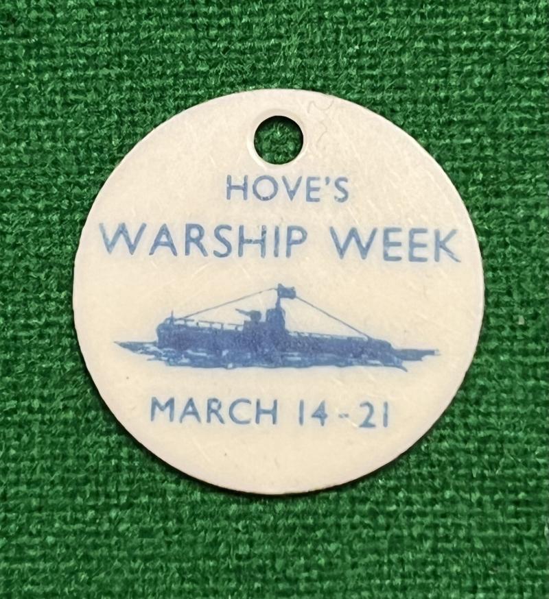 Hove Warship Week Fob.