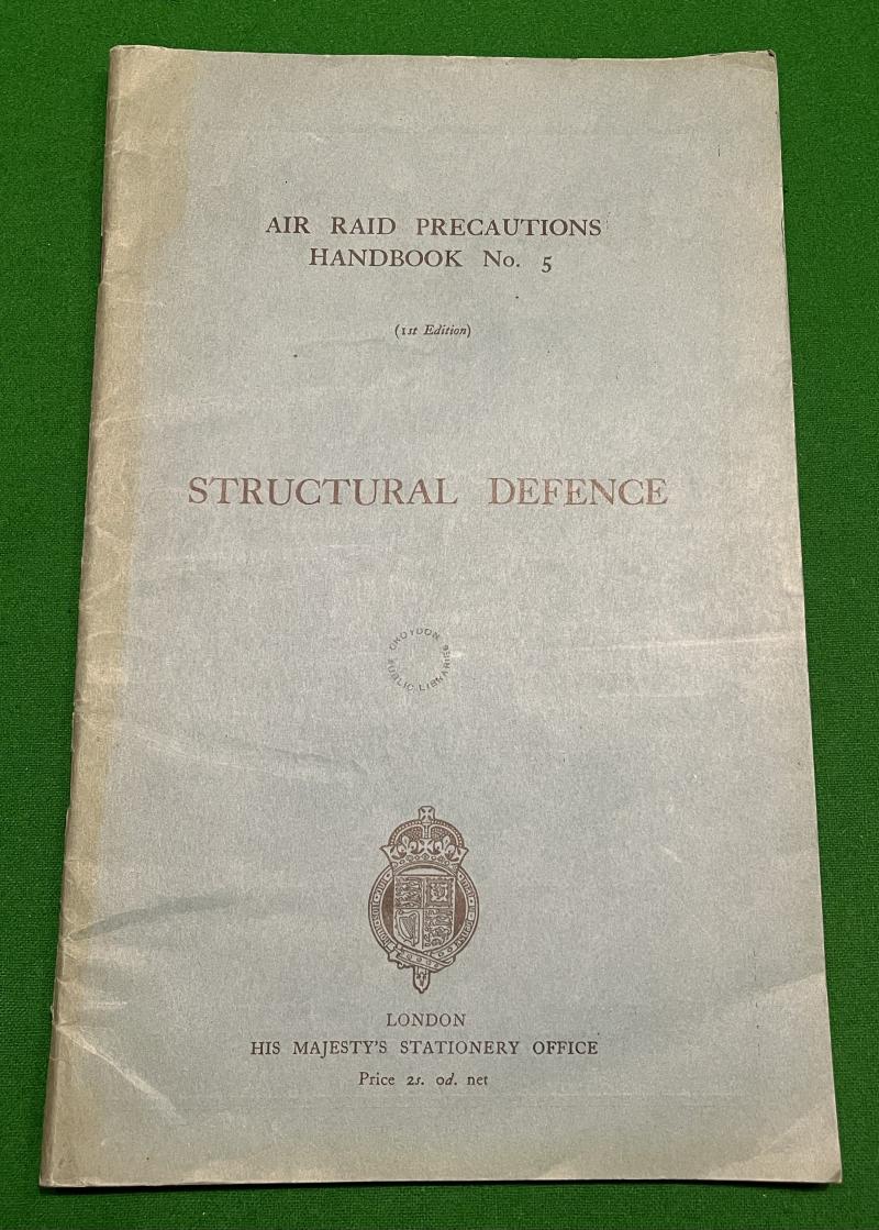 ARP Handbook No.5 Structural Defence.