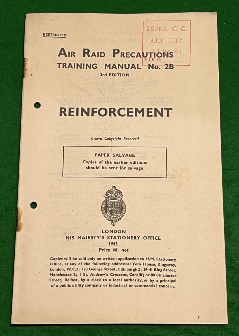 ARP Training Manual No.2B - Reinforcement.