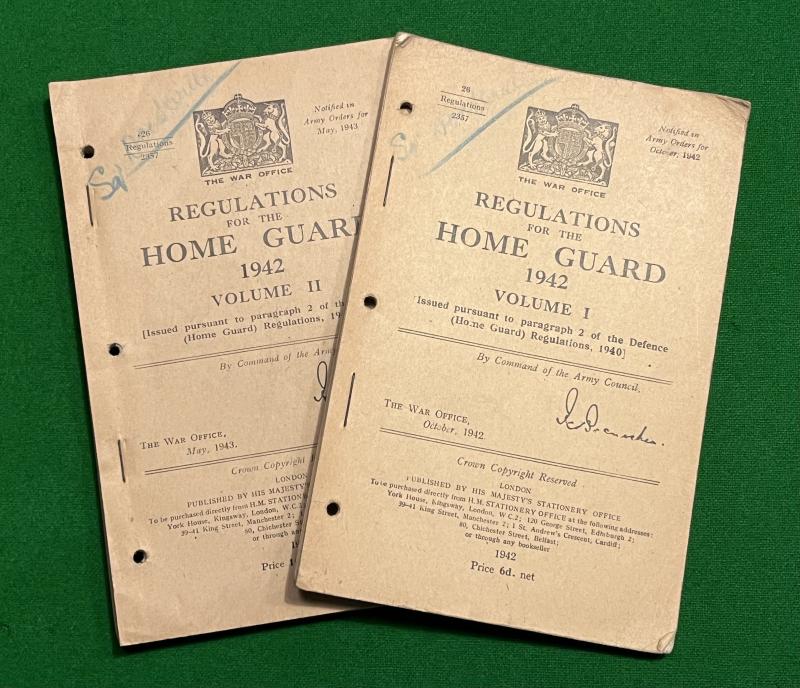Regulations for the Home Guard Vol.I & Vol.II