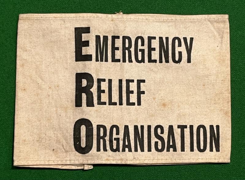Emergency Relief Organisation Armband.
