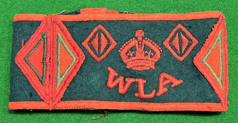 WLA Armband for 4 Years Service.