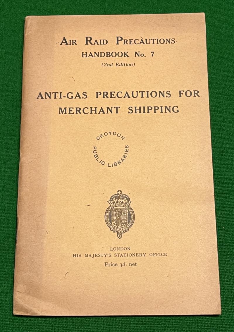 ARP Handbook No.7 Anti-Gas Precautions for Merchant Shipping.