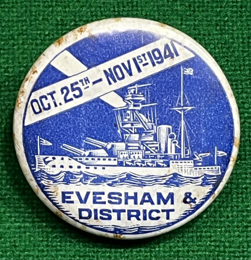 Evesham & Dist. Warship Week Badge.