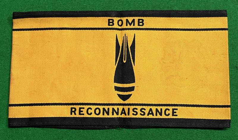 Bomb Reconnaissance armband.
