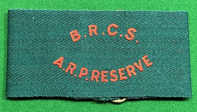 B.R.C.S. ARP Reserve Armband.