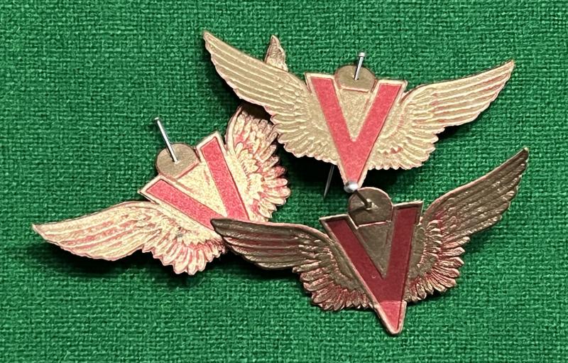 Victory badges.