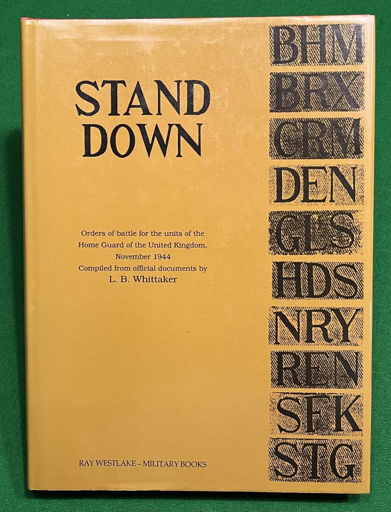 ' Stand Down ' - L.B.Whittacker