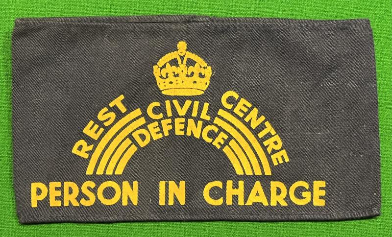 CD Rest Centre ' Person in Charge ' Armband.